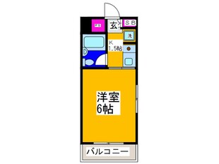 シティホ－ムズ平野の物件間取画像